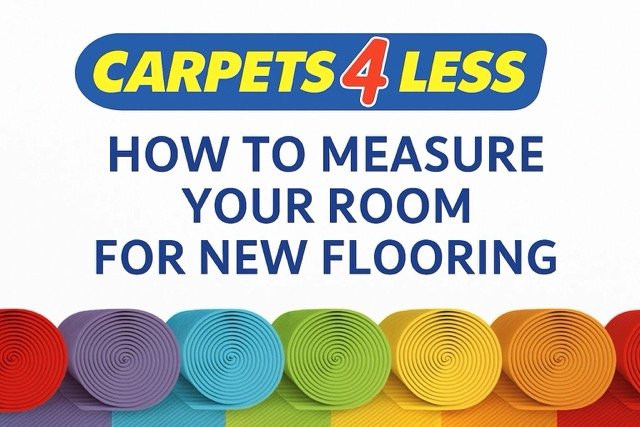 How to Measure Your Room for New Flooring by Carpets4Less UK
