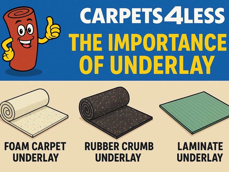 The Importance of Underlay - Carpets4Less Blog