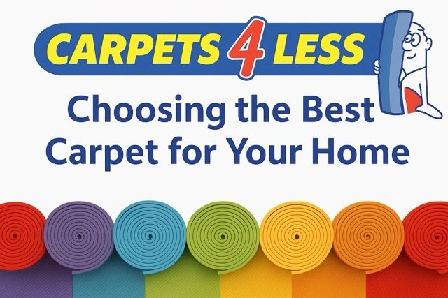 Choosing the Best Carpet for Your Home By Carpets4Less UK