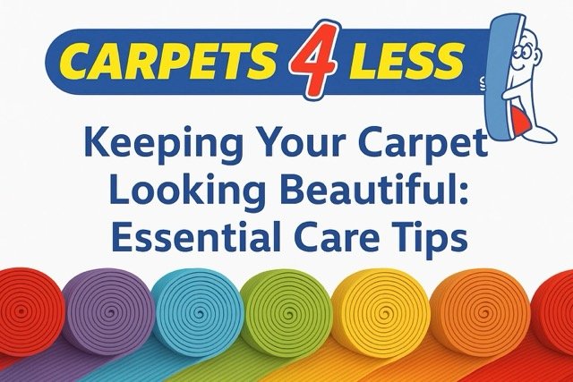 Keeping Your Carpet Looking Beautiful Essential Care Tips by Carpets4Less UK